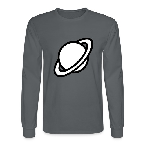 planets clipart pastel color 15 - Men's Long Sleeve T-Shirt