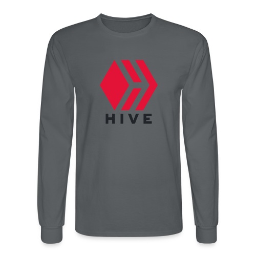 Hive Text - Men's Long Sleeve T-Shirt