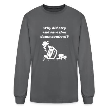 Comedy Accident - Men's Long Sleeve T-Shirt - charcoal - Front