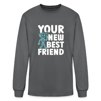 artificial intelligence - Men's Long Sleeve T-Shirt - charcoal - Front