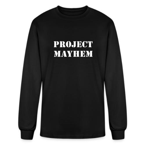 Project Mayhem - Men's Long Sleeve T-Shirt
