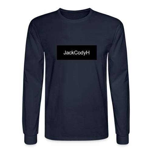 JackCodyH black design - Men's Long Sleeve T-Shirt