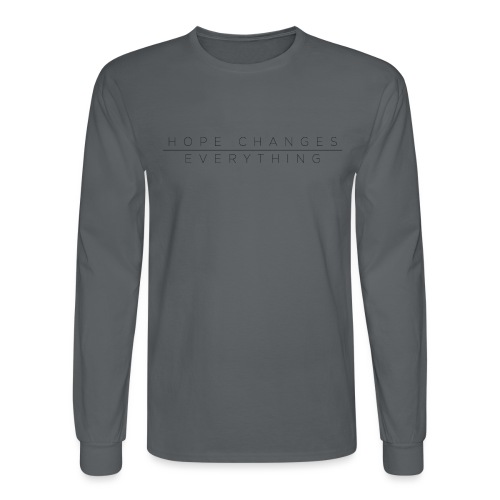 Hope Changes Everything - Men's Long Sleeve T-Shirt