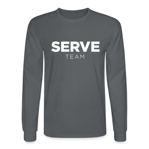 Serve Team T-Shirt - Men's Long Sleeve T-Shirt