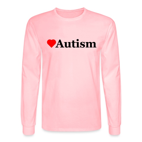 Heart Autism - Men's Long Sleeve T-Shirt