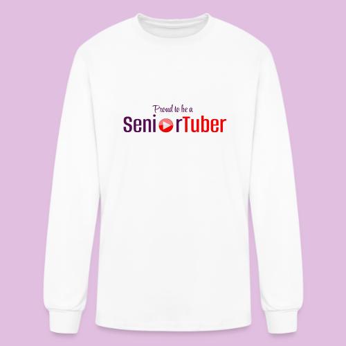 Proud to be a Senior Tuber - Men's Long Sleeve T-Shirt