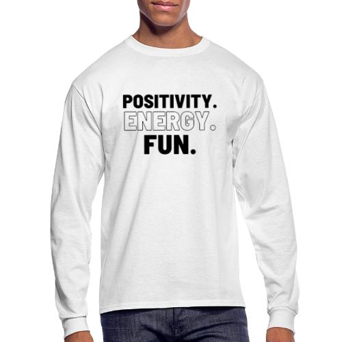 Positivity Energy and Fun Lite - Men's Long Sleeve T-Shirt