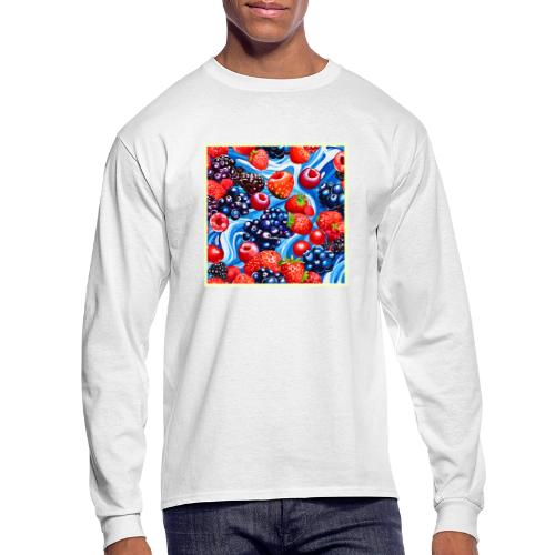 Berrylicious Blue Dream - Men's Long Sleeve T-Shirt