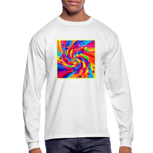 Colorful Fruit Vortex - Men's Long Sleeve T-Shirt