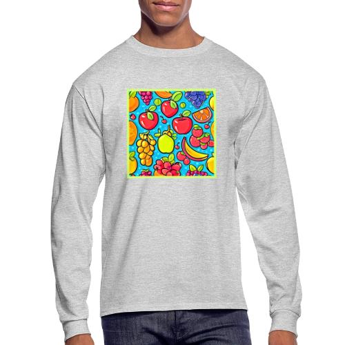 Fruitful Pattern Design - Men's Long Sleeve T-Shirt