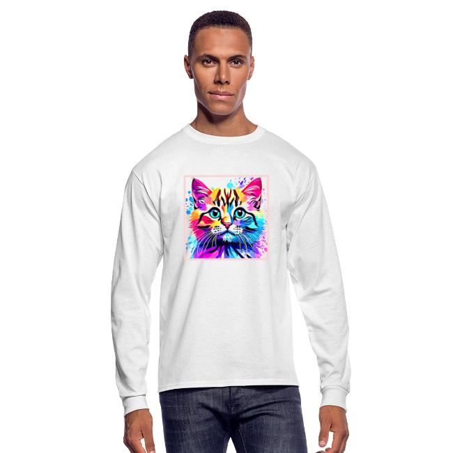 Vivid Kitty Vibes Design