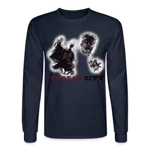 Zombie Undead City - Men's Long Sleeve T-Shirt