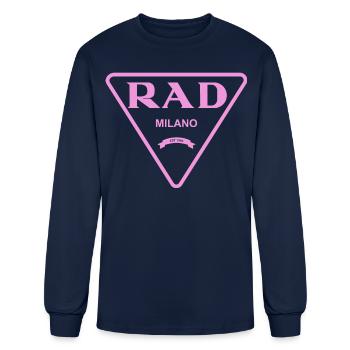 Teresa Giudice Rad Milano - Men's Long Sleeve T-Shirt - navy - Front