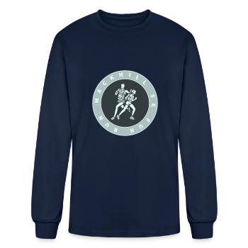 T-shirt design - Men's Long Sleeve T-Shirt - navy - Front