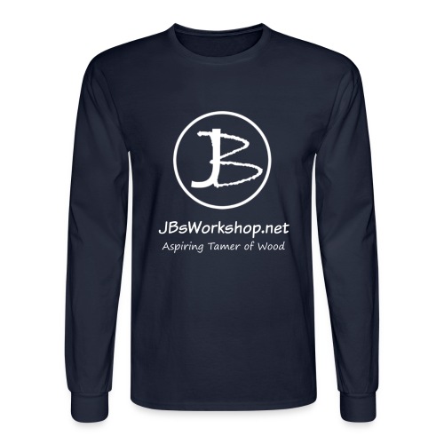JB Combo Design white - Men's Long Sleeve T-Shirt