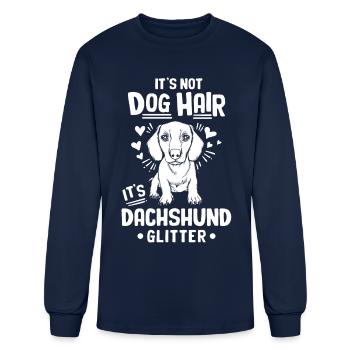 Dachshund Gift Dixie Wiener Doxie Dackel - Men's Long Sleeve T-Shirt - navy - Front