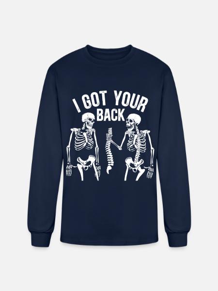 I got your back. - Men's Long Sleeve T-Shirt - navy