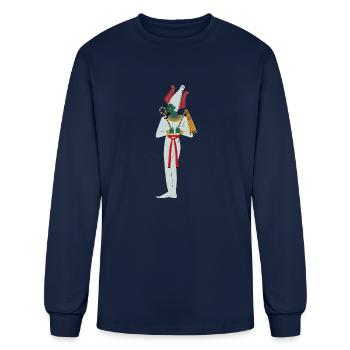 pharaohs - Men's Long Sleeve T-Shirt - navy - Front
