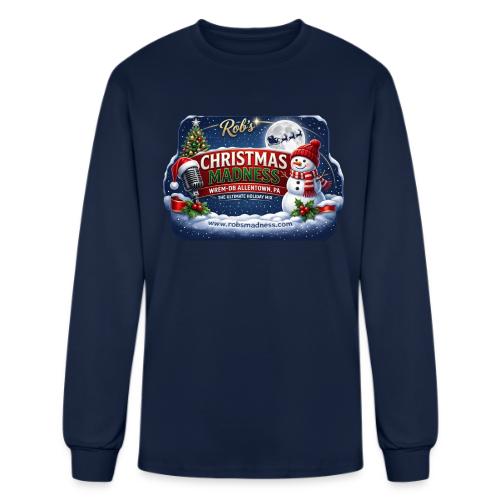 Rob's Christmas Madness WREM-DB - Men's Long Sleeve T-Shirt