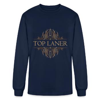 Top Laner - Men's Long Sleeve T-Shirt - navy - Front