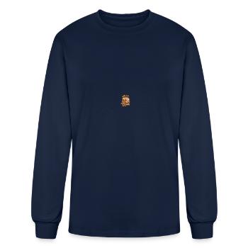 Save The Chubby Döner - Men's Long Sleeve T-Shirt - navy - Front