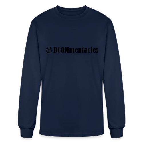 DCOMmentaries Podcast Logo - Men's Long Sleeve T-Shirt