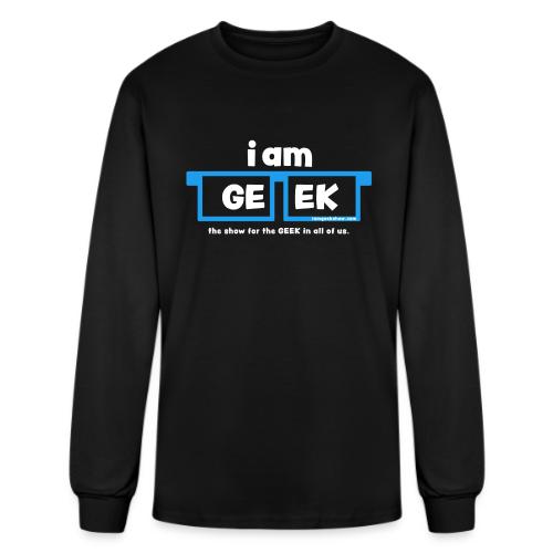 iamGEEK LOGO - Men's Long Sleeve T-Shirt