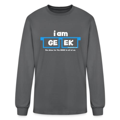 iamGEEK LOGO - Men's Long Sleeve T-Shirt