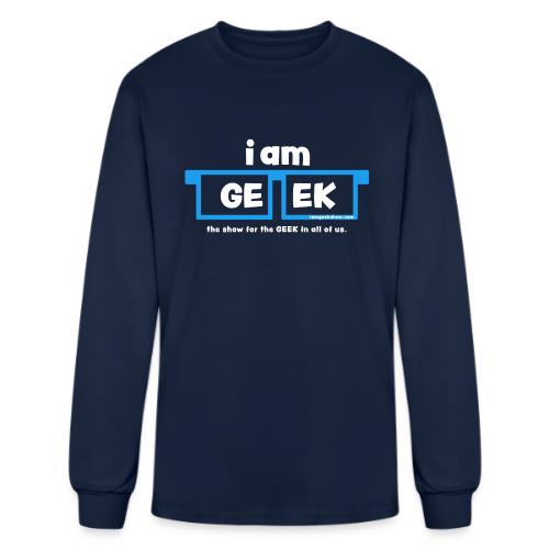 iamGEEK LOGO - Men's Long Sleeve T-Shirt