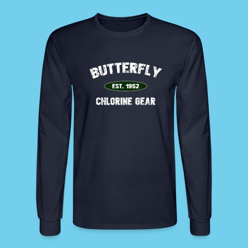 Butterfly est 1952-M - Men's Long Sleeve T-Shirt