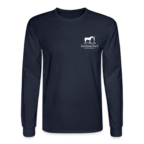 Harmony Horsemanship Whit - Men's Long Sleeve T-Shirt