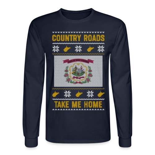 country roads - Men's Long Sleeve T-Shirt