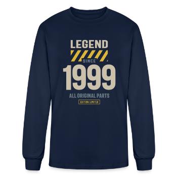 1999 - Men's Long Sleeve T-Shirt - navy - Front