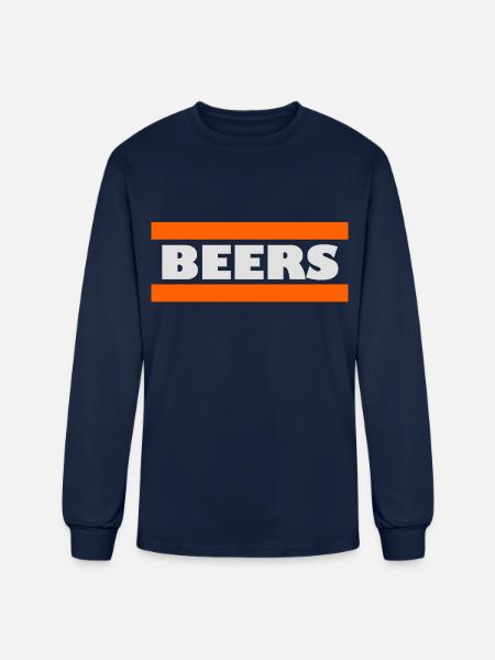 Beers - Men's Long Sleeve T-Shirt - navy