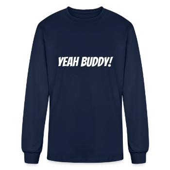 Yeah Buddy Ronnie Coleman - Men's Long Sleeve T-Shirt - navy - Front