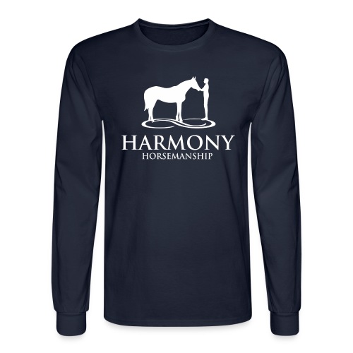 Harmony Horsemanship Whit - Men's Long Sleeve T-Shirt