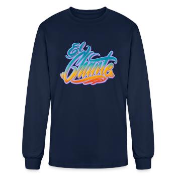El Chante Jalisco Sunset - Men's Long Sleeve T-Shirt - navy - Front