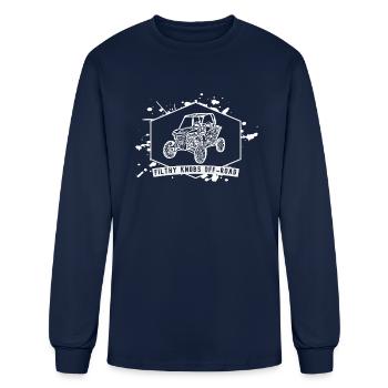 RZR 1K - Filthy Knobs Off-road - white - Men's Long Sleeve T-Shirt - navy - Front