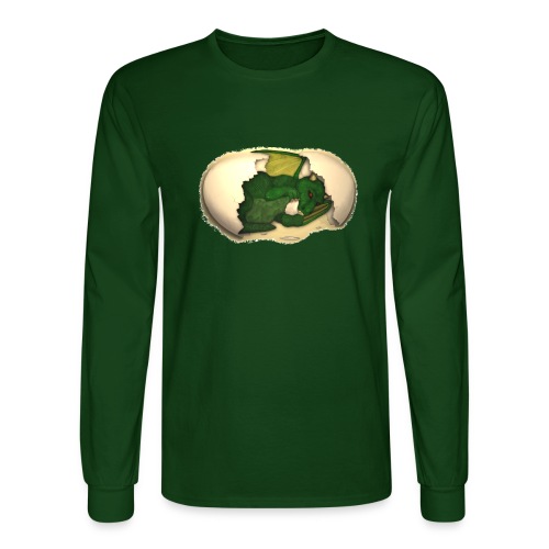 The Emerald Dragon of Nital - Men's Long Sleeve T-Shirt