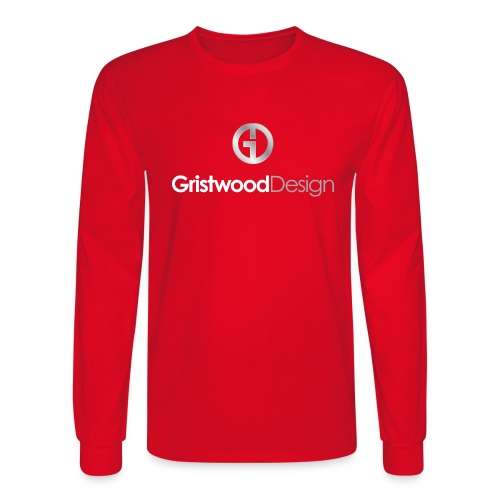Gristwood Design Logo For Dark Fabric - Men's Long Sleeve T-Shirt