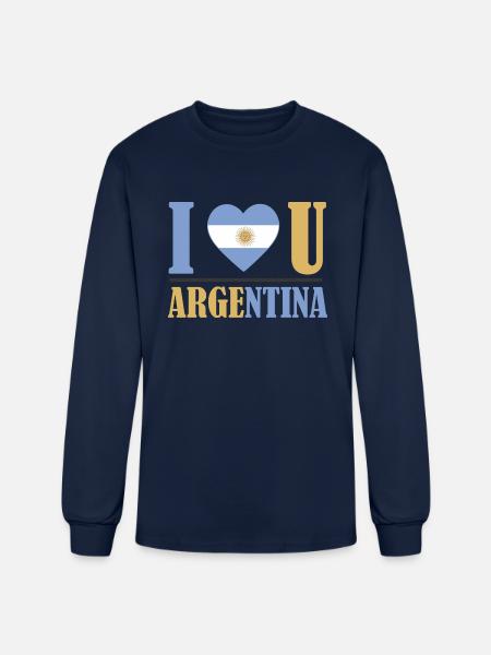 ILOVE ARGENTINA - Men's Long Sleeve T-Shirt - navy
