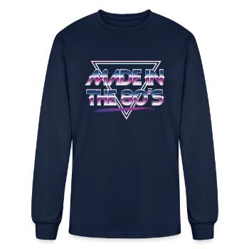 Made in the 80s - Men's Long Sleeve T-Shirt - navy - Front