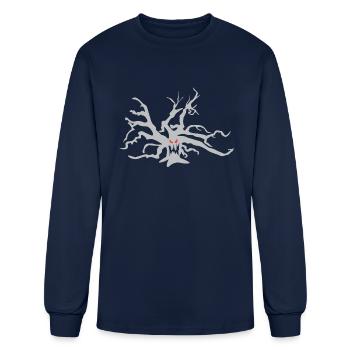 Scary Halloween - Men's Long Sleeve T-Shirt - navy - Front