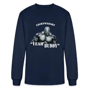 Ronnie Coleman light weight baby - Men's Long Sleeve T-Shirt - navy - Front
