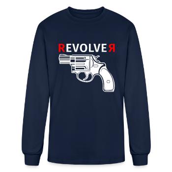 Revolver evolve - Men's Long Sleeve T-Shirt - navy - Front