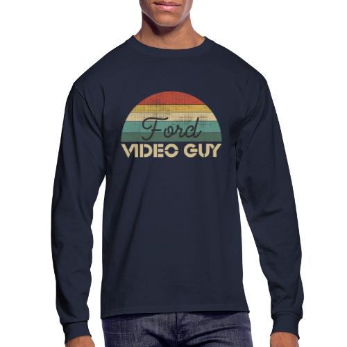 Vintage Ford Video Guy - Men's Long Sleeve T-Shirt