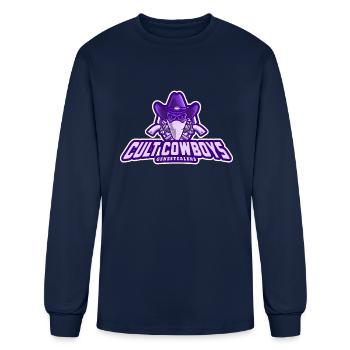 Cult Cowboys of Genestealers - Men's Long Sleeve T-Shirt - navy - Front