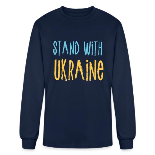 Stand With Ukraine - Men's Long Sleeve T-Shirt