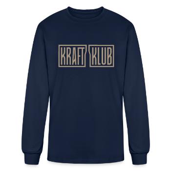 Best Music Rock Indie Of Kraftklub - Men's Long Sleeve T-Shirt - navy - Front