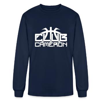 Club Cameron - Men's Long Sleeve T-Shirt - navy - Front